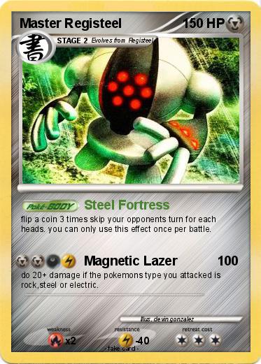 Pokemon Master Registeel