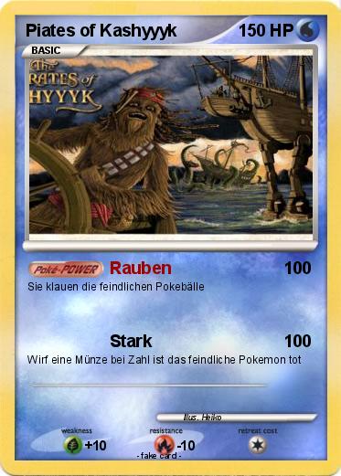 Pokemon Piates of Kashyyyk