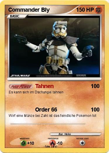Pokemon Commander Bly