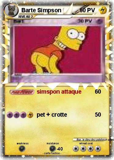 Pokemon Barte Simpson