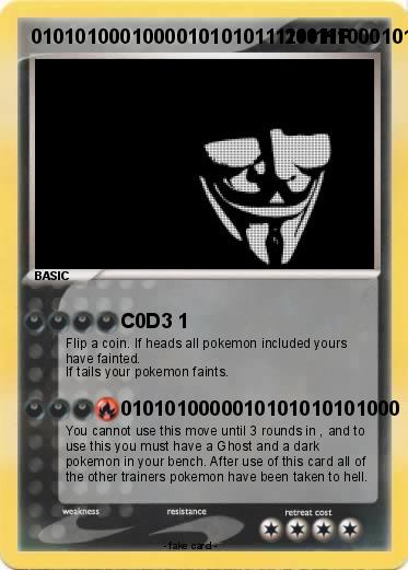 Pokemon 0101010001000010101011111111100010101010100101