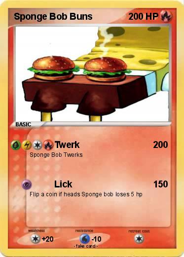 Pokemon Sponge Bob Buns