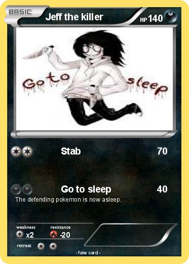Pokemon Jeff the killer