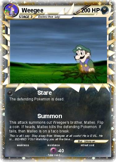 Pokemon Weegee