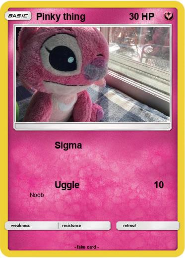 Pokemon Pinky thing