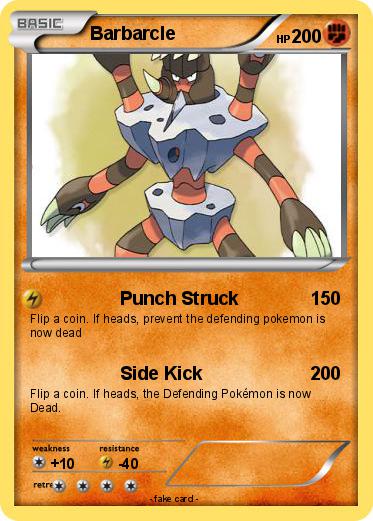 Pokemon Barbarcle