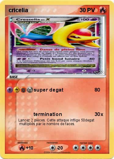 Pokemon cricelia