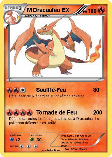 Pokemon M Dracaufeu EX