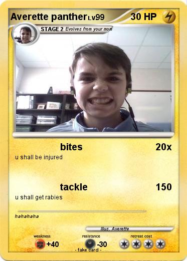 Pokemon Averette panther