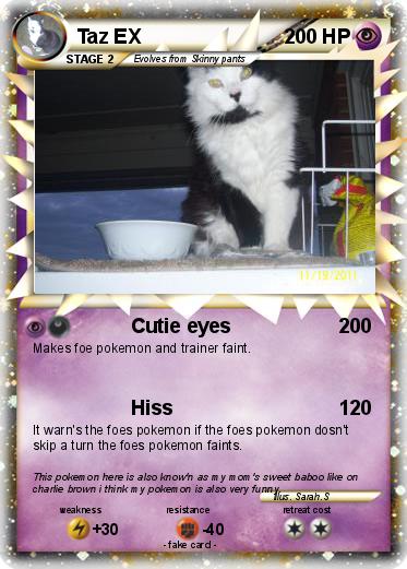 Pokemon Taz EX