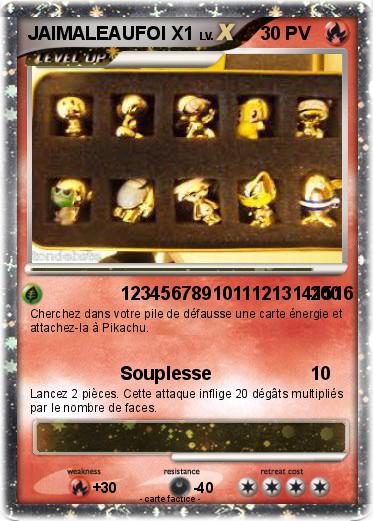 Pokemon JAIMALEAUFOI X1