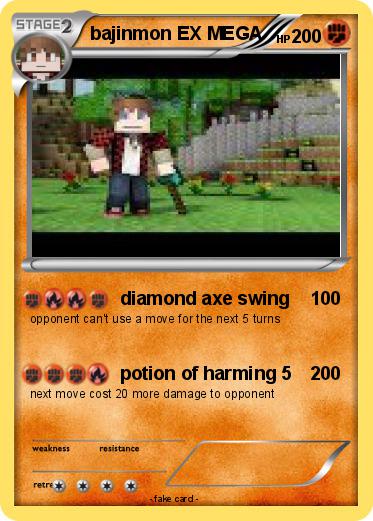 Pokemon bajinmon EX MEGA