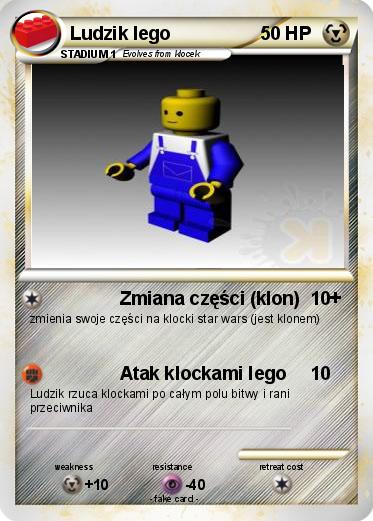 Pokemon Ludzik lego