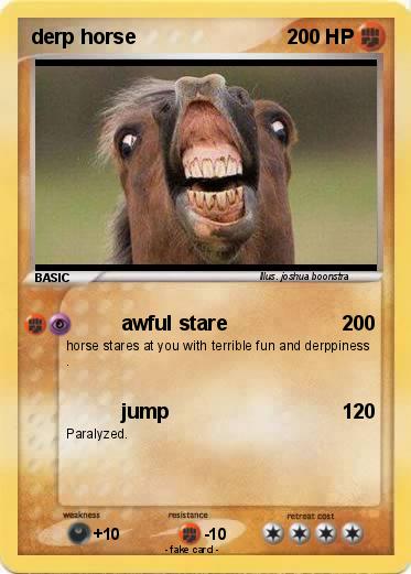 Pokemon derp horse