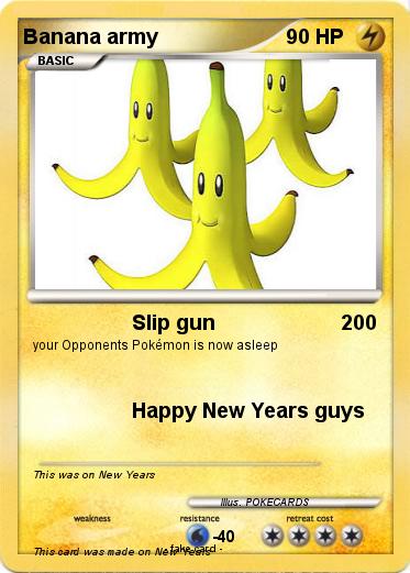 Pokemon Banana army