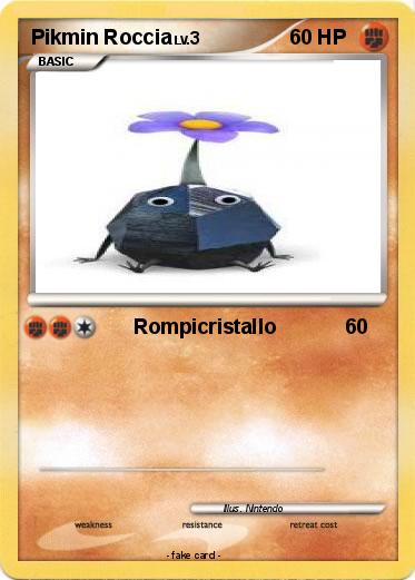 Pokemon Pikmin Roccia