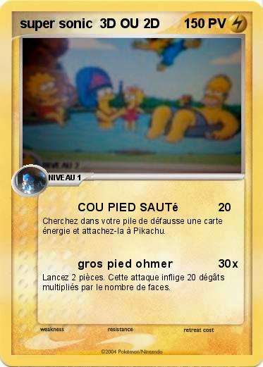 Pokemon super sonic  3D OU 2D