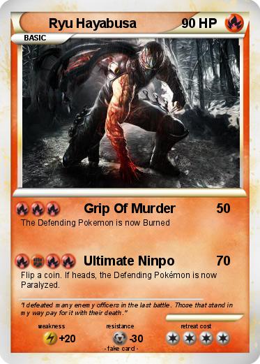 Pokemon Ryu Hayabusa