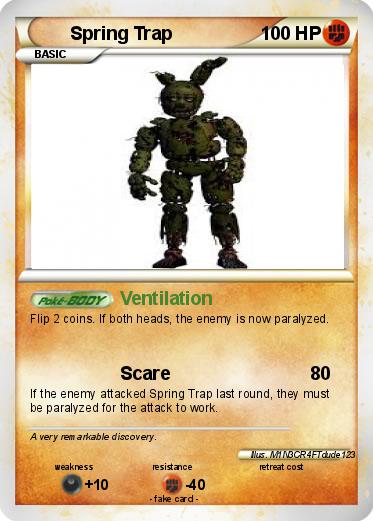 Pokemon Spring Trap