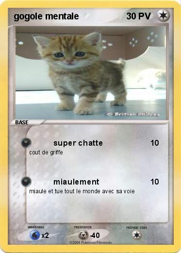 Pokemon gogole mentale 