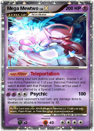 Pokemon Mega Mewtwo