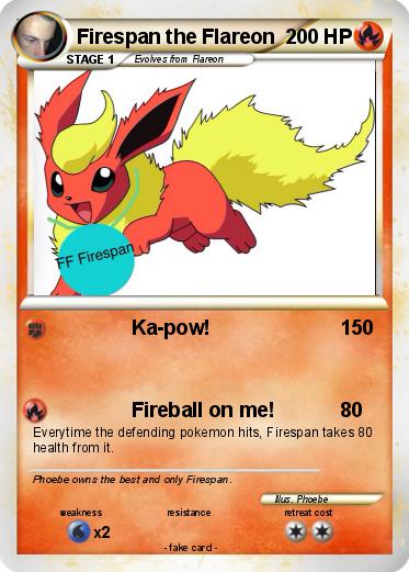 Pokemon Firespan the Flareon