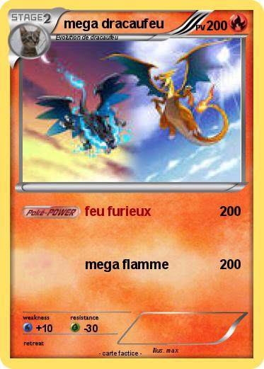 Pokemon mega dracaufeu
