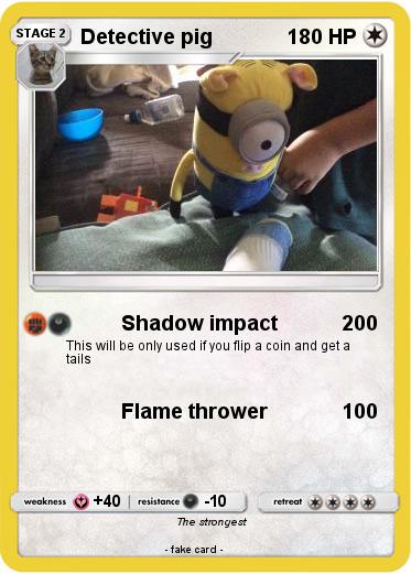 Pokemon Detective pig