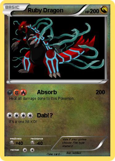 Pokemon Ruby Dragon