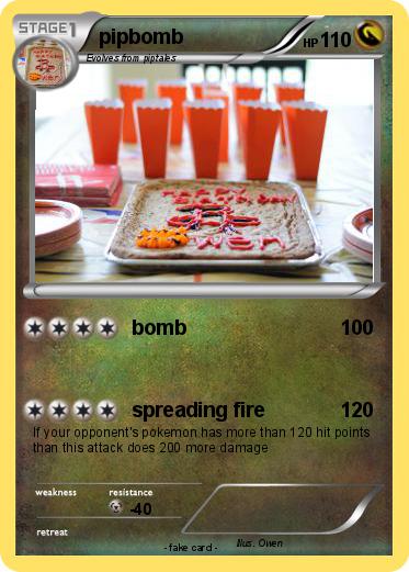 Pokemon pipbomb