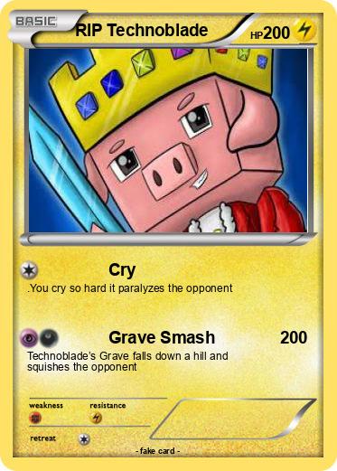 Pokemon RIP Technoblade