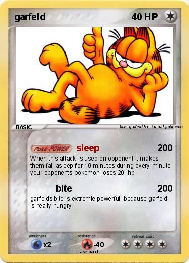 Pokemon garfeld
