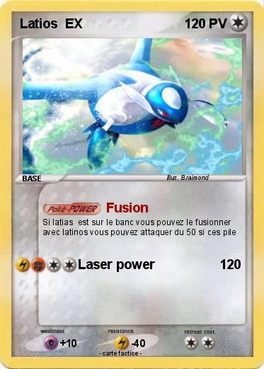 Pokemon Latios  EX