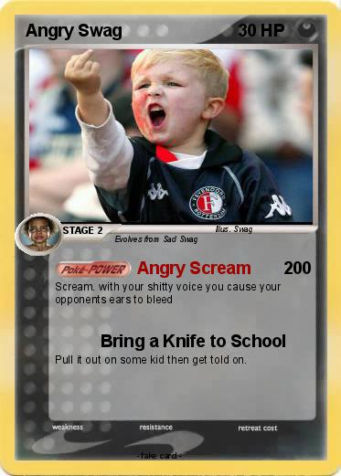 Pokemon Angry Swag