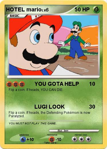 Pokemon HOTEL mario