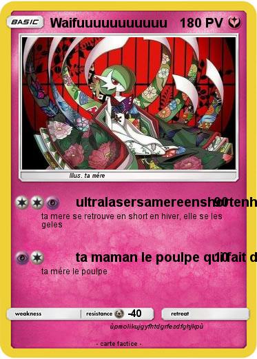 Pokemon Waifuuuuuuuuuuu