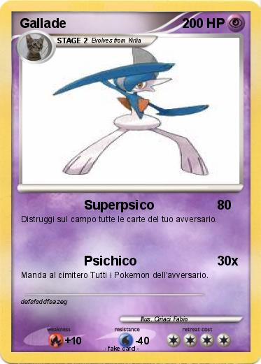 Pokemon Gallade