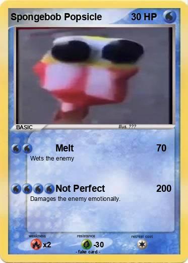 Pokemon Spongebob Popsicle