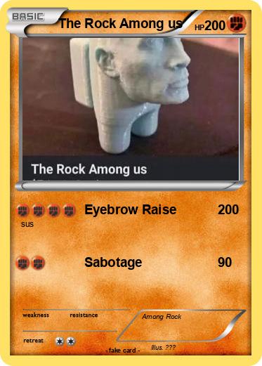 Pokemon The Rock Among us