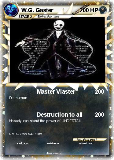 Pokemon W.G. Gaster