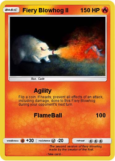 Pokemon Fiery Blowhog ll