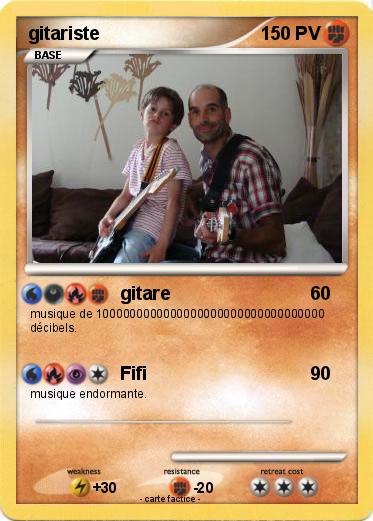 Pokemon gitariste