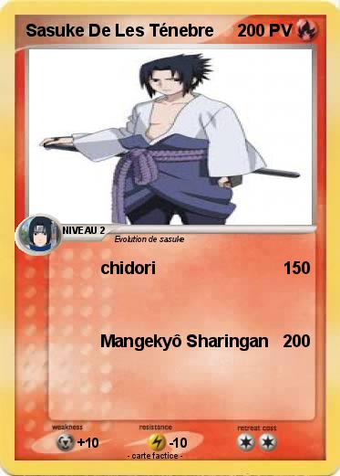Pokemon Sasuke De Les Ténebre