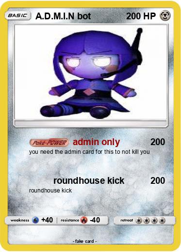 Pokemon A.D.M.I.N bot