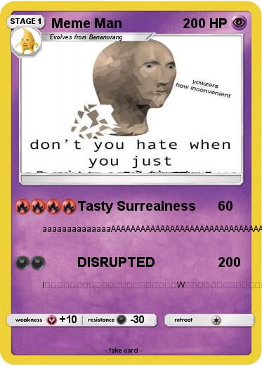 Pokemon Meme Man