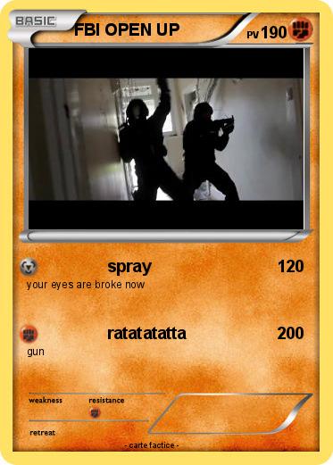 Pokemon FBI OPEN UP