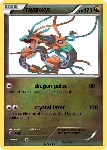 Pokemon rayqroxys