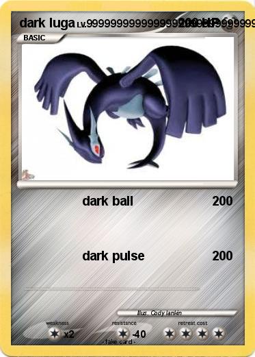 Pokemon dark luga