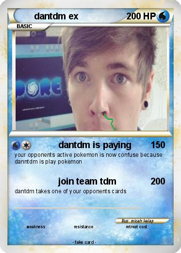 Pokemon dantdm ex
