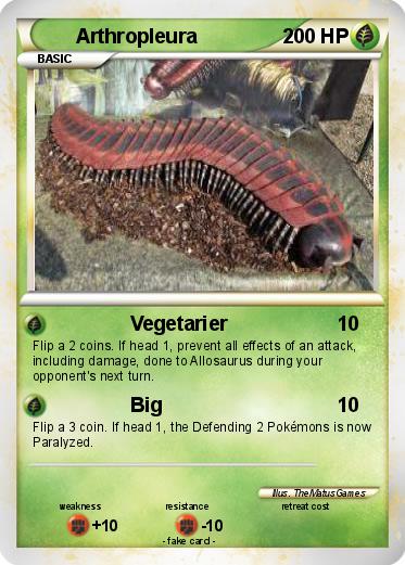 Pokemon Arthropleura
